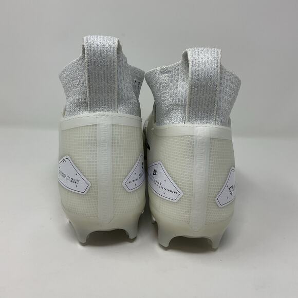 Nike Alpha Menace Elite 3 Football Cleats DM1792-109 Men Sz 10.5 White Platinum main image 5